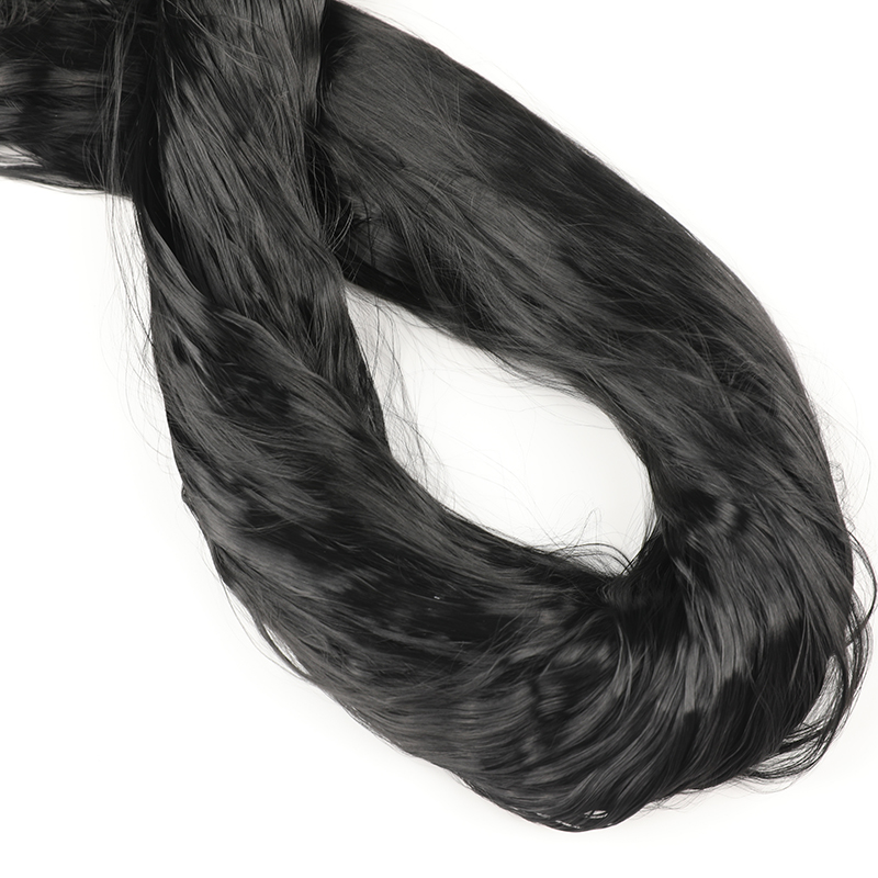 Nilon Tunda Berkilat 3D Hitam Mentah 66